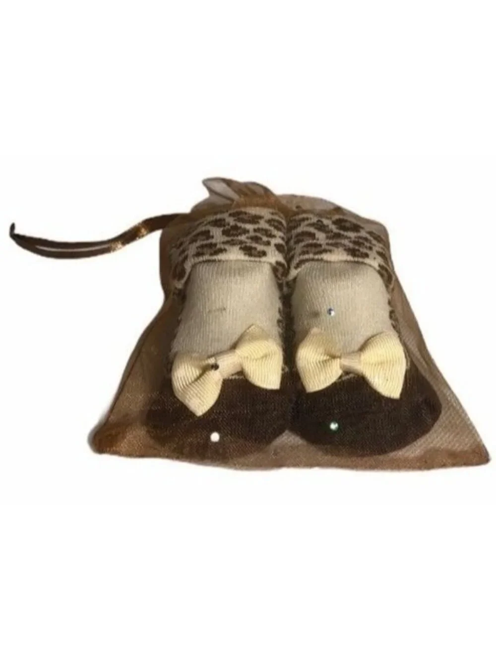 baby empario animal print brown baby shoes 0-6 monthes  new with tags READ